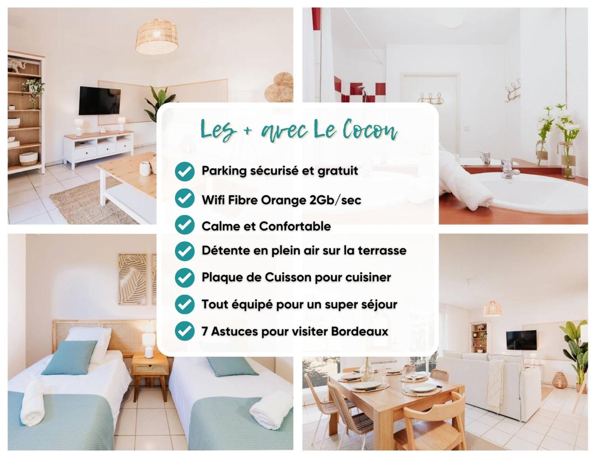 Le Cocon De Lespinasse - Parking - Checkin Autonome Leilighet Eksteriør bilde